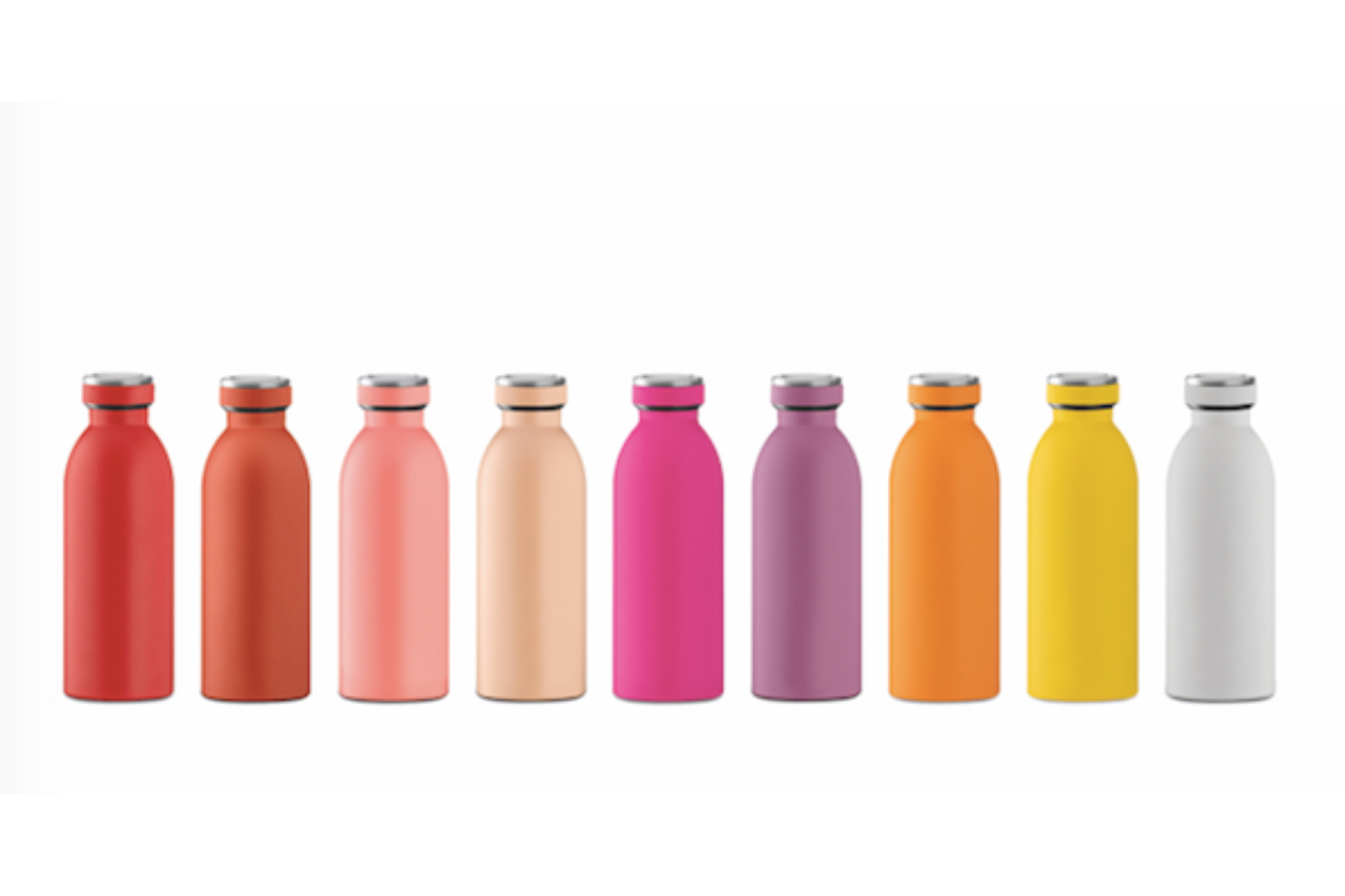 <p>Silan's “Maira” thermal bottle is available in 18 colours, with a matt, non-slip finish</p>
